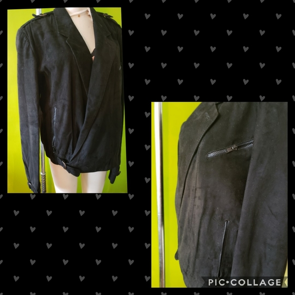 80s Bally of Switzerland Suede Wrap Jacket - Picture 3 of 7